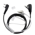 thumbnail image 1 of Auriculares de radio bidireccional,2 pines de 2.5 mm / 3.5 mm de tubo acústico secreto Walkie Talkie con micrófono Compatible Two Way Radio Earpiece Sunnimix Auriculares walkie con micrófono, 1 of 6