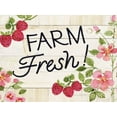 thumbnail image 2 of McKenna, Kathleen Parr 18x14 White Modern Wood Framed Museum Art Print Titled - Life on the Farm Sign I, 2 of 4