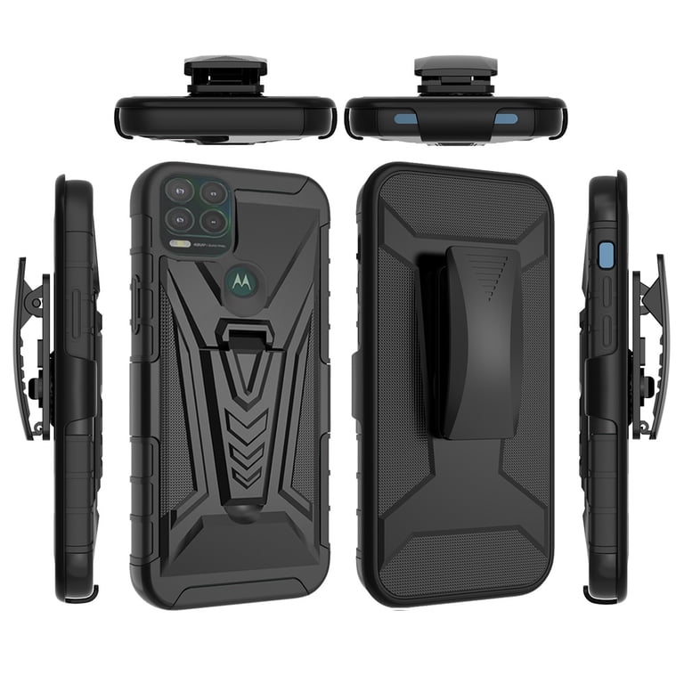 Dexnor for iPhone 8 Plus Case, iPhone 7 Plus Case, [Built in Screen Protector and Kickstand] Heavy Duty Military Grade Protection Shockproof Phone