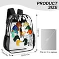 thumbnail image 2 of Dragon Wings Of Fire Clear Backpack Heavy Duty Transparent Bag See Through BookBag for Colleges School Work Festival Sport Travel, 2 of 7