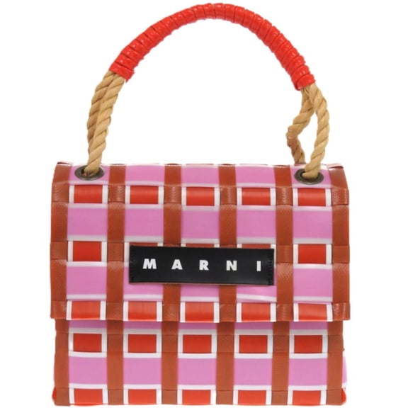 Pre-Owned Marni tote bag, polypropylene, red, 1477, red doctor's MARNI (Good)