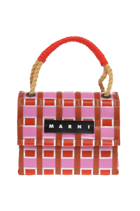 Pre-Owned Marni tote bag, polypropylene, red, 1477, red doctor's MARNI (Good)