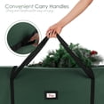 thumbnail image 3 of Hearth & Harbor Christmas Tree Storage Bag made from Durable Fabric, Fits up to 9 ft Holiday Trees - Green, 3 of 7