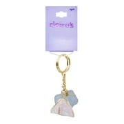 Claire's Teenagers Pink and Blue Crystal Cage Keychains, Keyring Set, Cute Gift, 2 Pack, 75717