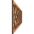 thumbnail image 3 of Ekena Millwork 46 3/4"W x 10"H x 3/8"T Resort Fretwork Moulding, Cherry, 3 of 13