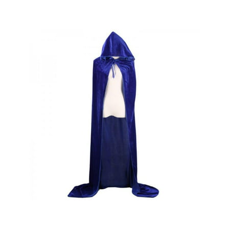MarinaVida Adult Grim Reaper Costume Mens Halloween Cape Robe Cloak Fancy Dress