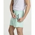 thumbnail image 4 of 4 Pack: Men's 3" Inch Mesh Running Shorts with Zipper Pockets - Quick Dry Gym Athletic, 4 of 6