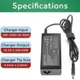 thumbnail image 1 of Dongni 65W AC Adapter Charger para Dell in-spiron 15-5000 15-7000 15-3, 1 of 2