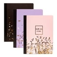 thumbnail image 1 of Pukka Pad, Composition Notebooks , 3 Pack of Journals Featuring 140 Pages of College Ruled 80GSM Paper with Sturdy Cover Stock , 9.75 x 7.5in , Rochelle & Jess, 1 of 4