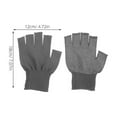 thumbnail image 2 of OUNONA 8Pares Guantes De Trabajo Sin Dedos Con Antideslizante Para Protección En Jardinería Y Uso Industrial, 2 of 8