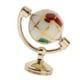 thumbnail image 5 of Globo terráqueo en miniatura para casa de muñecas a escala 1:12, decoración Blanco, 5 of 9