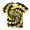 Yellow1310, variant on HAYIMI Kids T-Shirts Tie Dye T Shirt For Boys O-Neck Short Sleeve Gradient Casual Lovely Tee