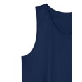 thumbnail image 4 of Allsense Men's Sleeveless Tank Top - Lightweight Casual Shirt, Navy Blue, 3X-Large, 4 of 4