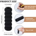 thumbnail image 2 of 60PCS Foam Pencil Grips Black Pen Grippers Pencil Cushion Pen Holder Sponge Grips Painting Drawing for Adults Arthritis Writing Relieving Fingers Fatigue, 2 of 9