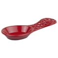 thumbnail image 4 of Cast Iron Rooster Spoon Rest, Red, 4 of 4