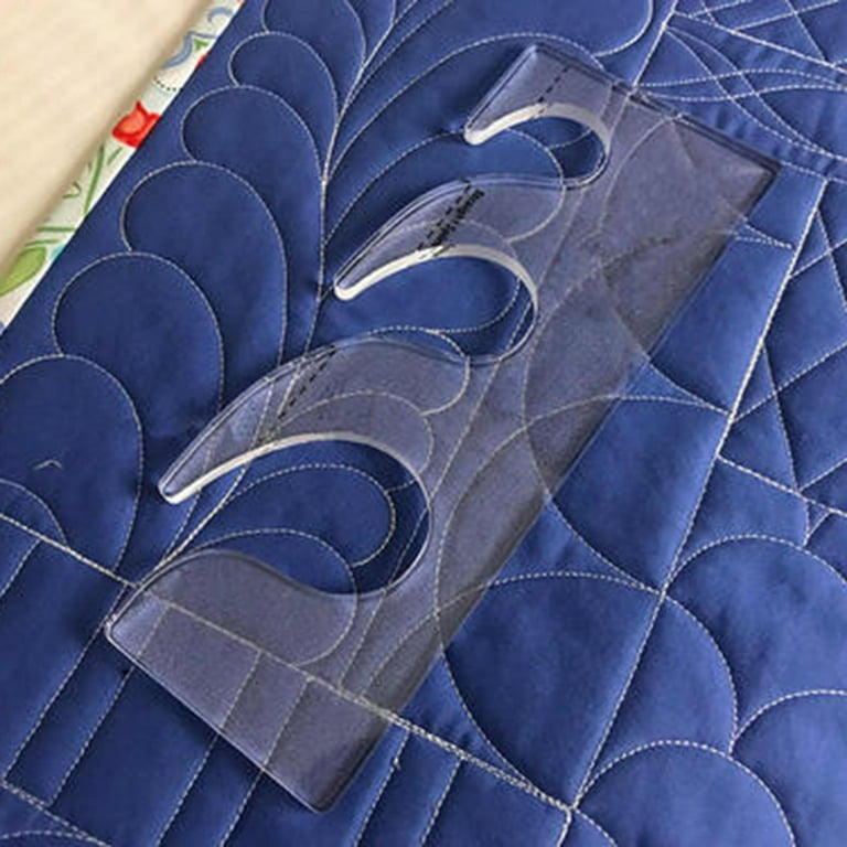 4PCS acrylic quilting templates sewing ruler ruler patchwork templates