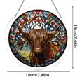 thumbnail image 3 of CaiYueKe Acrylic Puzzle Suncatcher, Stained Glass Window Hanging, 83 Piece Acrylic Puzzle, DIY Sun Catcher Decor, Colorful Light Projection, Gift for Women Men Mom, Home Decor Art Piece, 3 of 9