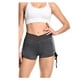 thumbnail image 2 of Pantalones cortos de nido de abeja cintura alta melocotón levantamiento de cadera Push Up gimnasio Fitness parte inferior Yoga pantalones Prendas para la parte inferior del cuerpo Gris METRO Minnieouse AP018956-02, 2 of 6