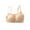 Beige, variant on Lmnyox Women's Soft Bras Comfortable Wireless Bralettes with Padded Breathable No Underwire Bras