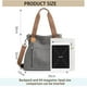 thumbnail image 3 of LHSHID Canvas Tote Purse for Women Work Shoulder Crossbody Bag Vintage Multi-pocket Handbags, 3 of 7