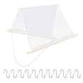 thumbnail image 4 of EeaseCA Rectangular Shape Jewelry Holder Earrings Hanging Stand Wall-Mounted Jewelry Rack, 4 of 7