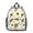 Sunflower and Text-1, variant on Sunflower and Outline Black Pattern Backpack for School, Cute School Bag with Adjustable Shoulder Straps and Padded Back, 13.8"x11.4"x6"
