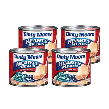 (4 Pack) Dinty Moore Chicken and Dumpling, 20 Ounce (Best Chicken And Dumplings With Biscuits)