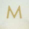 thumbnail image 1 of Package of 1, 16 Inch X 3/4" Thickness MDF Letter M in The Century Gothic Font, Thick, Upper Case for Art & Craft Project, Made in USA, 1 of 4