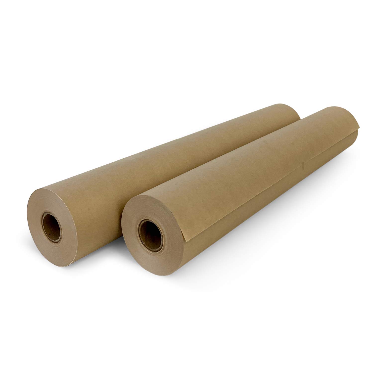 IDL Packaging Brown Kraft Paper Roll 18" x 180' Perfect Paper for