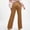 Brown, variant on DuoJiaJ Womens Casual Winter Straight Leg Elastic Waist Corduroy Pants with Pockets Beige L