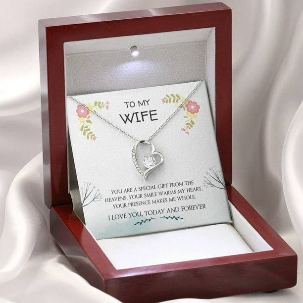 To My Wife Necklace Anniversary Gift for Wife Birthday Gift -  Canada  in 2023