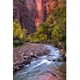 thumbnail image 2 of Head, Danny 11x14 White Modern Wood Framed Museum Art Print Titled - Looking Upstream II, 2 of 4