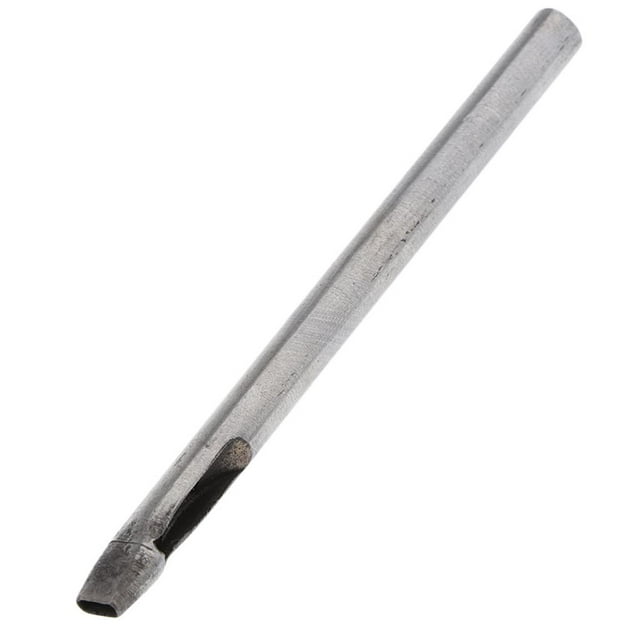 GUOOL Oval Shape Hole Punch Set Punching Tool For Belt Gaskets Leather 2x5mm