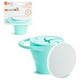 thumbnail image 1 of Contenedor alimentos silicón con tapa Bebé Munchkin Menta, 1 of 9