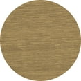 thumbnail image 1 of Ahgly Company Indoor Round Abstract Brown Contemporary Area Rugs, 7' Round, 1 of 4