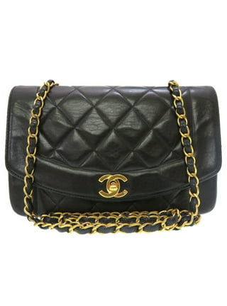 CHANEL 19 Round Clutch Chain Shoulder Bag Leather Navy AP0945 Chanel