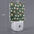 thumbnail image 2 of Balery Festive Forest Friends Pattern LED Night Light with Automatic Sensor Plug in Night Light with Dusk-to-Dawn Light Sensor LED Nightlight 0.5W-UK, 2 of 7