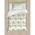 thumbnail image 3 of Ambesonne Sloth Duvet Cover Set, 3 of 3