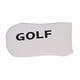 thumbnail image 1 of Funda para cabeza de putter de golf, duradera, antiarañazos y portátil. Blanco, 1 of 9