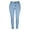 Light Blue, variant on Gubotare Women Jeans Bootcut Stretch High Waisted-Rise Colored Stretch Skinny Destroyed Ripped Distressed Jeans for Women,Light Blue S