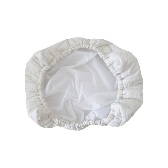 Indoor Air Conditioner Cover - Weather Resistant, Quilted Indoor AC Unit Cover with Dust Protection, 16.9W x 3.5D x 13.7H, Cream