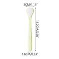 thumbnail image 3 of Raspador de lengua de doble cara para cuidado bucal, cepillo lingual reutilizable para el hogar con mango ergonómico, elimina el mal aliento y la capa de la lengua para adultos., 3 of 6