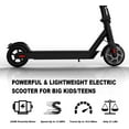 thumbnail image 4 of Hiboy S2 Lite 6.5in Solid Tires Electric Scooter, 350W Peak Motor,up to 10.6 Miles Long-Range & 13mph for Teens, 4 of 7