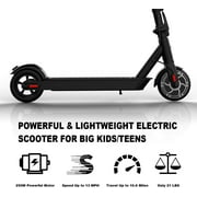 Hiboy S2 Lite 6.5in Solid Tires Electric Scooter, 350W Peak Motor,up to 10.6 Miles Long-Range & 13mph for Teens