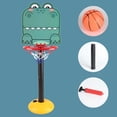 thumbnail image 3 of Ounissouiy Regalos clásicos para niños, juego de baloncesto portátil ajustable, seguro y confiable, montaje rápido Juguetes Educativos Cocodrilo, 3 of 6