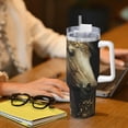 thumbnail image 6 of Sikiie Palatial Gold Pattern Horse Insulated Stainless Water Bottle Lid Travel Mug Cup Insulated Tumblers Cup 40oz Ice Bully With Handle, 6 of 8