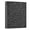 Dark Gray Leopard Print, variant on Haosy Hardcover 3 Ring Binder 1.5 Inch Ring Decorative Binder Organizer for Home School Office, Sage Green White Flower