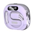 thumbnail image 4 of Bunblic Écouteurs Ouverts Son Clair Écouteurs de Mode pour Course Jeu Conduite Violet, 4 of 8