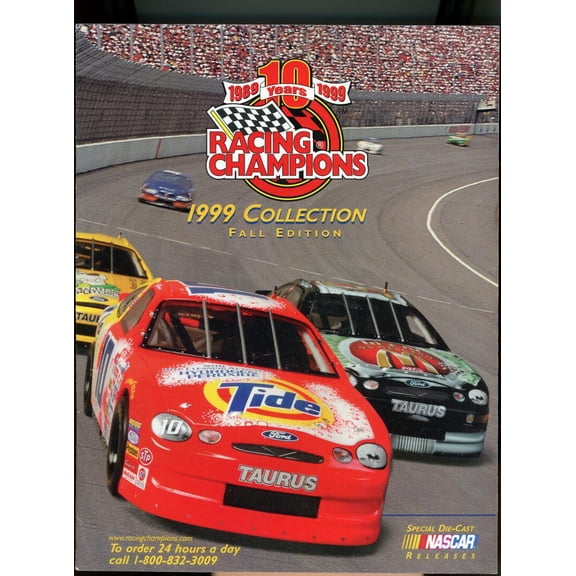 1999 Collection Fall Edition 10 Years Racing Champions Nascar