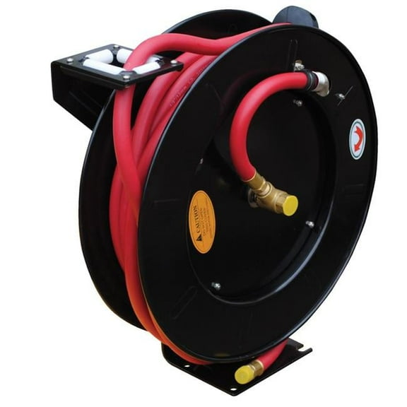 Vestil Manufacturing VHR-50-78 50 ft. Spring Driven Hose Reel - 0.5 in. Dia.